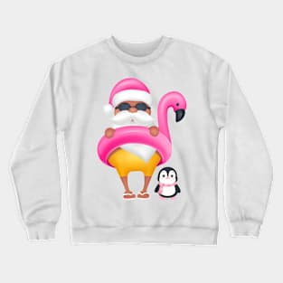 Vintage pink santa claus - Retro Pink Santa Claus - Christmas Classic T-Shirt Crewneck Sweatshirt